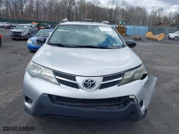 2014 Toyota RAV4 LE with VIN JTMBFREV7ED063628, listed as a IAAI auction lot 41931380 with 117,542 mi miles. Bid and sale history available at carsss.com. Image 12.