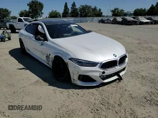 2023 BMW 8 Series M850i z VIN WBAGV8C0XPCK39846, wystawiony jako Copart lot #61173594 z przebiegiem Nie podano mil oraz Szkoda całkowita • Salvage title. Historia ofert i sprzedaży dostępna na DreamBid. Obrazek 11.