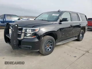 2018 Chevrolet Tahoe Commercial z VIN 1GNLCDEC9JR253143, wystawiony jako Copart lot #47688605 z przebiegiem 140 944 mil mil oraz Czysty tytuł • Clean title. Historia ofert i sprzedaży dostępna na DreamBid. Obrazek 1.