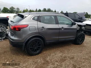 2017 Nissan Rogue Sport S with VIN JN1BJ1CRXHW126755, listed as a Copart auction lot 60220814 with 53,510 mi miles and Salvage Title. Bid and sale history available at carsss.com. Image 3.