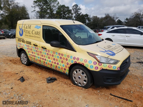 2019 Ford Transit Connect Van XL with VIN NM0LS6E26K1405875, listed as a Copart auction lot 47010055 with 188,930 mi miles and Clean Title. Bid and sale history available at carsss.com. Image 4.