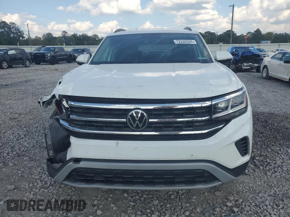 2022 Volkswagen Atlas SE with VIN 1V2DP2CA5NC550196, listed as a Copart auction lot 72036934 with 66,495 mi miles and Salvage title. Bid and sale history available at DreamBid. Image 5.
