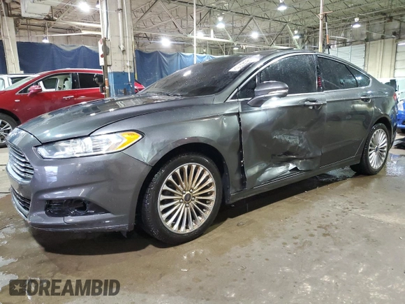 2016 Ford Fusion Titanium with VIN 3FA6P0K98GR283829, listed as a Copart auction lot 49640775 with 221,320 mi miles and Clean Title. Bid and sale history available at carsss.com. Image 1.