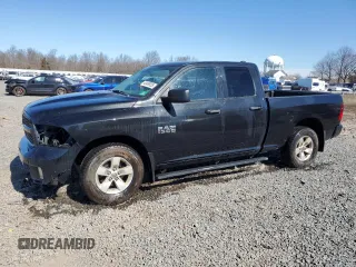 2018 Ram 1500 Express z VIN 1C6RR7FGXJS220351, wystawiony jako Copart lot #48469935 z przebiegiem 74 605 mil mil oraz Szkoda całkowita • Salvage title. Historia ofert i sprzedaży dostępna na DreamBid. Obrazek 1.