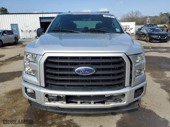 2017 Ford F-150 XL with VIN 1FTEW1CF9HFB05493, listed as a Copart auction lot 44581065 with 100,873 mi miles and Salvage Title. Bid and sale history available at carsss.com. Image 5.