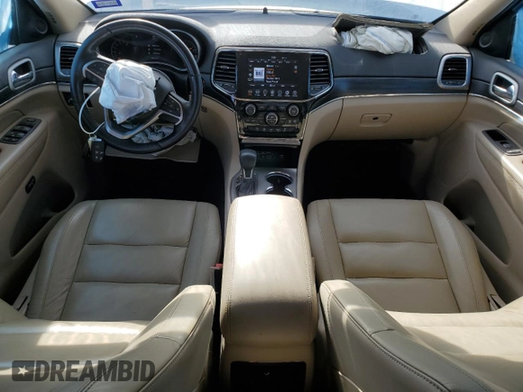 2022 Jeep Grand Cherokee WK Limited with VIN 1C4RJEBG9NC125984, listed as a Copart auction lot 74609084 with 53,677 mi miles and Salvage Title. Bid and sale history available at carsss.com. Image 8.