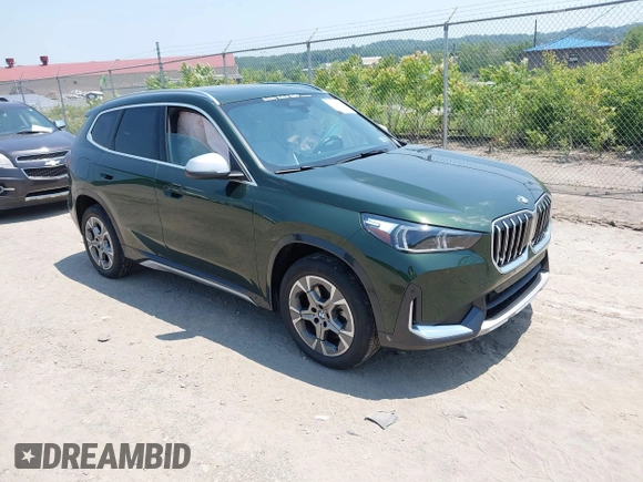2024 BMW X1 xDrive28i with VIN WBX73EF0XR5Z23986, listed as a IAAI auction lot 42429719 with 13,381 mi miles and . Bid and sale history available at DreamBid. Image 1.
