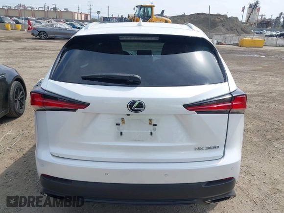 2020 Lexus NX 300 with VIN JTJGARBZ0L2176404, listed as a IAAI auction lot 42043807 with 96,783 mi miles and . Bid and sale history available at DreamBid. Image 16.