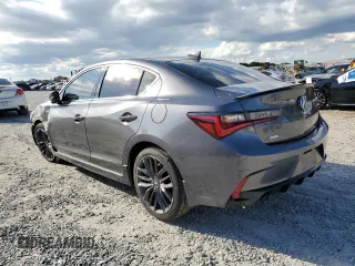 2022 Acura ILX w/Premium/A-Spec Package with VIN 19UDE2F81NA005836, listed as a Copart auction lot 47170255 with 29,585 mi miles and Salvage Title. Bid and sale history available at carsss.com. Image 2.