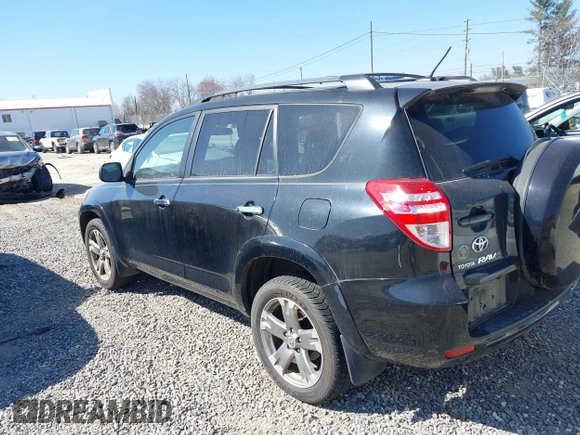 2010 Toyota RAV4 Sport with VIN 2T3RF4DV0AW037873, listed as a IAAI auction lot 41764753 with 209,074 mi miles. Bid and sale history available at carsss.com. Image 3.