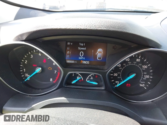 2017 Ford Escape SE z VIN 1FMCU0GD9HUD28110, wystawiony jako IAAI lot #41903505 z przebiegiem 66 808 mil mil oraz . Historia ofert i sprzedaży dostępna na DreamBid. Obrazek 7.
