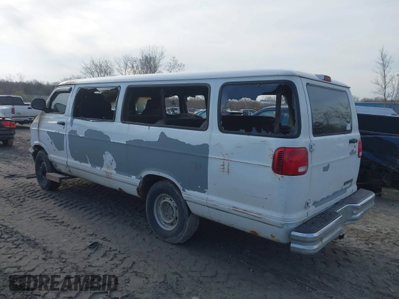 1999 Dodge Passenger with VIN 2B5WB35Z3XK545186, listed as a IAAI auction lot 42017592 with Not Provided miles. Bid and sale history available at carsss.com. Image 3.