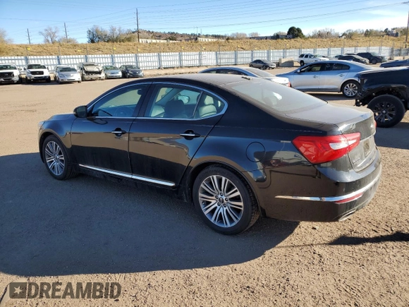 2016 Kia Cadenza Premium with VIN KNALN4D73G5220806, listed as a Copart auction lot 80949724 with 88,114 mi miles and Salvage Title. Bid and sale history available at carsss.com. Image 2.
