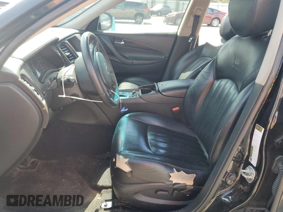 2012 Infiniti EX Journey with VIN JN1AJ0HR4CM451680, listed as a Copart auction lot 73155334 with 189,704 mi miles and Salvage Title. Bid and sale history available at DreamBid. Image 7.