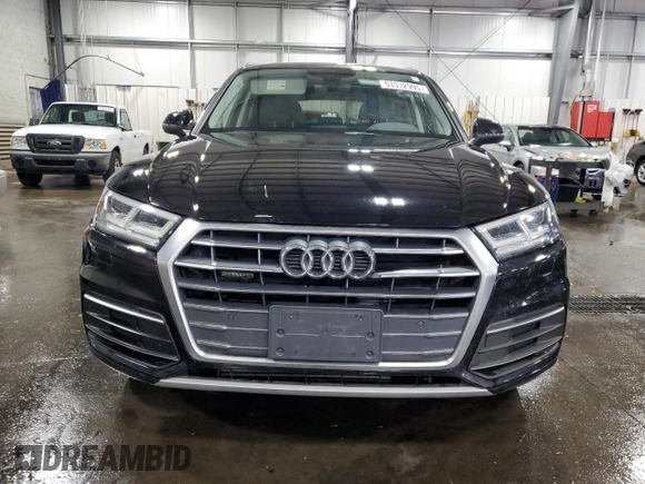 2018 Audi Q5 Premium Plus with VIN WA1BNAFY3J2006307, listed as a Copart auction lot 53312995 with 63,033 mi miles and Salvage Title. Bid and sale history available at DreamBid. Image 5.