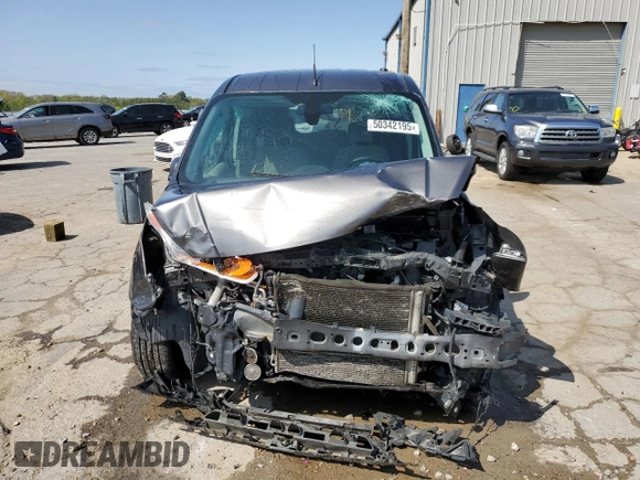 2016 Ford Transit Connect XLT with VIN NM0GE9F7XG1284389, listed as a Copart auction lot 50342195 with 201,707 mi miles and Salvage title. Bid and sale history available at DreamBid. Image 5.
