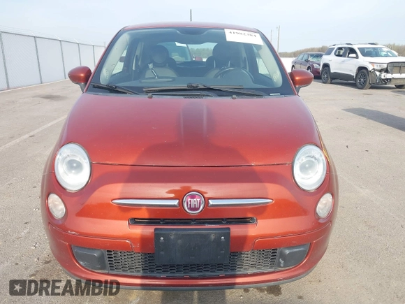 2015 FIAT 500 Pop with VIN 3C3CFFARXFT667301, listed as a IAAI auction lot 41982384 with 147,902 mi miles. Bid and sale history available at carsss.com. Image 6.
