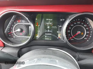2022 Jeep Wrangler Unlimited Rubicon z VIN 1C4HJXFN4NW123610, wystawiony jako IAAI lot #41396002 z przebiegiem 45 083 mil mil oraz . Historia ofert i sprzedaży dostępna na DreamBid. Obrazek 7.