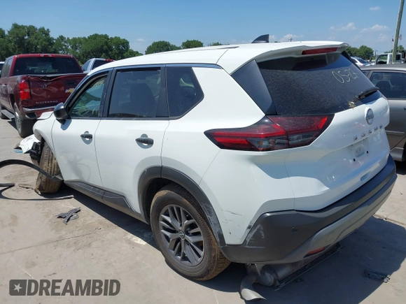 2023 Nissan Rogue S with VIN 5N1BT3AA0PC906114, listed as a IAAI auction lot 42448651 with 47,260 mi miles and . Bid and sale history available at DreamBid. Image 3.