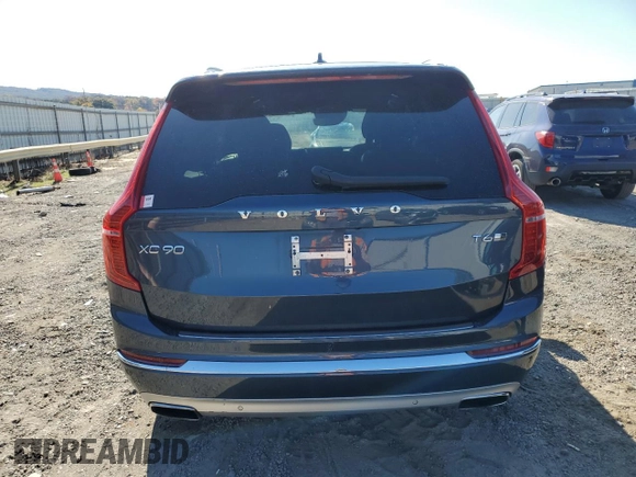 2020 Volvo XC90 Inscription with VIN YV4A22PL5L1593716, listed as a Copart auction lot 77547274 with 60,328 mi miles and Salvage Title. Bid and sale history available at carsss.com. Image 6.