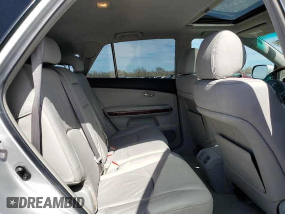 2009 Lexus RX 350 with VIN 2T2HK31U79C113863, listed as a Copart auction lot 50185735 with 127,593 mi miles and Salvage Title. Bid and sale history available at DreamBid. Image 11.