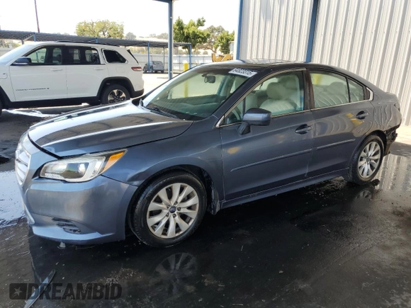 2015 Subaru Legacy Premium with VIN 4S3BNAD60F3070961, listed as a Copart auction lot 64823315 with 68,006 mi miles and Salvage title. Bid and sale history available at DreamBid. Image 1.