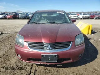 2007 Mitsubishi Galant GTS with VIN 4A3AB56S97E077254, listed as a Copart auction lot 46622325 with 206,331 mi miles and Salvage Title. Bid and sale history available at carsss.com. Image 5.