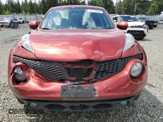 2012 Nissan Juke SL z VIN JN8AF5MV2CT116362, wystawiony jako Copart lot #57714665 z przebiegiem 80 185 mil mil oraz Szkody całkowita. Historia ofert i sprzedaży dostępna na DreamBid. Obrazek 5.
