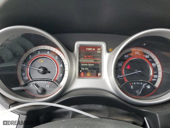 2018 Dodge Journey SXT with VIN 3C4PDCBB5JT439427, listed as a Copart auction lot 86903564 with 71,267 mi miles and Salvage Title. Bid and sale history available at carsss.com. Image 9.