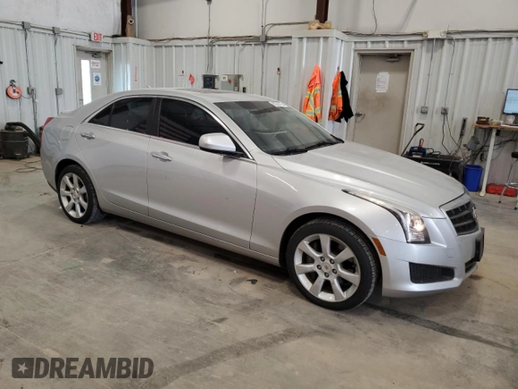 2014 Cadillac ATS Standard AWD with VIN 1G6AG5RX3E0104313, listed as a Copart auction lot 60358135 with 113,230 mi miles and Non repairable. Bid and sale history available at DreamBid. Image 4.