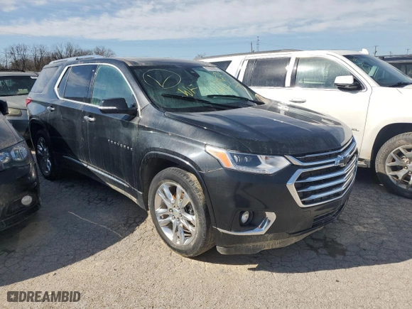 2021 Chevrolet Traverse High Country with VIN 1GNEVNKW3MJ104463, listed as a Copart auction lot 47053505 with 0 mi miles and Salvage Title. Bid and sale history available at carsss.com. Image 4.