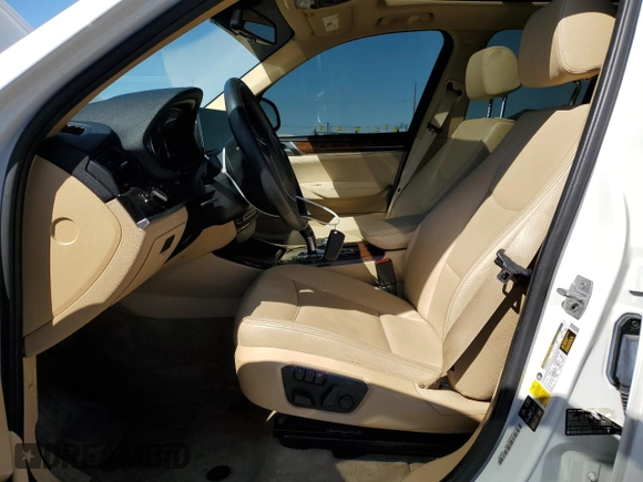 2016 BMW X3 xDrive28i with VIN 5UXWX9C54G0D91411, listed as a Copart auction lot 53906295 with 103,042 mi miles and Salvage Title. Bid and sale history available at DreamBid. Image 7.