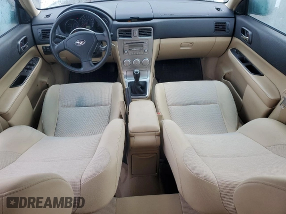 2007 Subaru Forester X w/Premium Pkg with VIN JF1SG65647G736242, listed as a Copart auction lot 80507734 with 102,253 mi miles and Salvage Title. Bid and sale history available at carsss.com. Image 8.