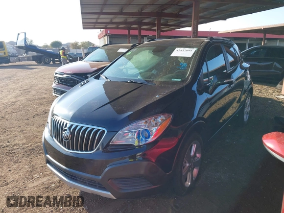 2016 Buick Encore with VIN KL4CJASB4GB652725, listed as a IAAI auction lot 41457095 with 20,884 mi miles and . Bid and sale history available at carsss.com. Image 17.