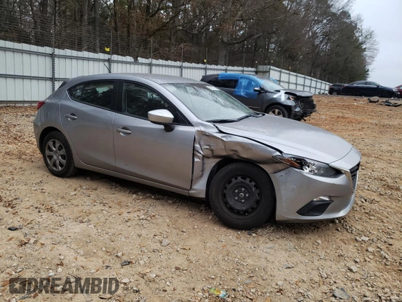 2016 Mazda 3 i Sport with VIN JM1BM1J7XG1322079, listed as a Copart auction lot 86568164 with 62,834 mi miles and Salvage Title. Bid and sale history available at DreamBid. Image 4.