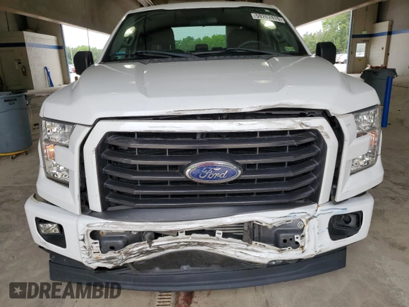 2017 Ford F-150 XL with VIN 1FTEX1EP6HFC30227, listed as a Copart auction lot 59262415 with 101,185 mi miles and Salvage title. Bid and sale history available at DreamBid. Image 5.