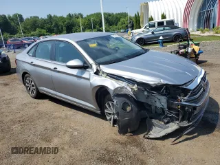 2024 Volkswagen Jetta S z VIN 3VW5M7BU0RM056871, wystawiony jako Copart lot #66462825 z przebiegiem 25 890 mil mil oraz Czysty tytuł • Clean title. Historia ofert i sprzedaży dostępna na DreamBid. Obrazek 4.