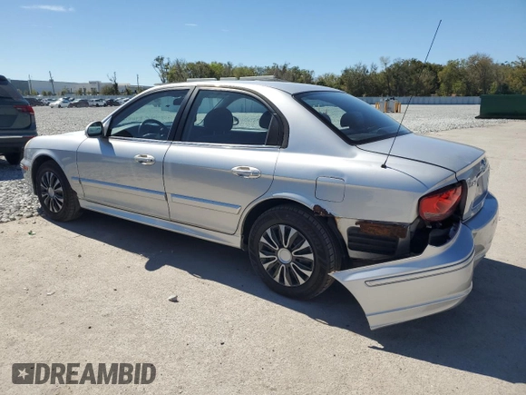 2004 Hyundai Sonata with VIN KMHWF25H54A989637, listed as a Copart auction lot 48164725 with 130,368 mi miles and Salvage Title. Bid and sale history available at carsss.com. Image 2.