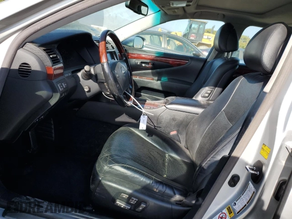 2007 Lexus LS 460 с VIN JTHBL46F375040085, выставлен на аукционе Copart как лот 62029605 с пробегом Не указан миль и Списание • Salvage title. История ставок и продаж доступна на DreamBid. Изображение 7.