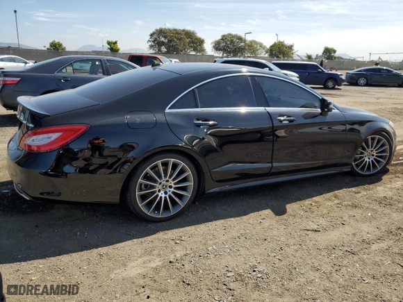 2018 Mercedes-Benz CLS-Class CLS 550 with VIN WDDLJ7DB4JA203957, listed as a Copart auction lot 44364424 with 21,061 mi miles. Bid and sale history available at carsss.com. Image 3.