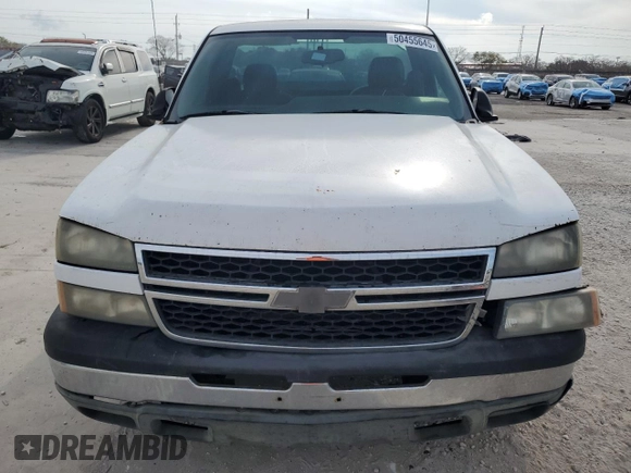 2007 Chevrolet Silverado 1500 LS with VIN 1GCEC14V27Z204071, listed as a Copart auction lot 50455645 with 123,355 mi miles and Salvage Title. Bid and sale history available at carsss.com. Image 5.