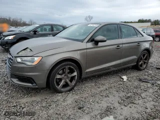 2016 Audi A3 1.8T Premium with VIN WAUA7GFF1G1017458, listed as a Copart auction lot 42182135 with 150,575 mi miles and Salvage Title. Bid and sale history available at carsss.com. Image 1.