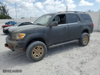2003 Toyota Sequoia SR5 with VIN 5TDZT34A23S147778, listed as a Copart auction lot 52282845 with 0 mi miles and Clean Title. Bid and sale history available at carsss.com. Image 1.
