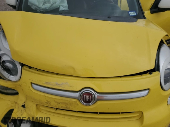 2014 FIAT 500L Trekking with VIN ZFBCFADH3EZ004146, listed as a Copart auction lot 86644234 with Not Provided miles and Salvage Title. Bid and sale history available at DreamBid. Image 12.