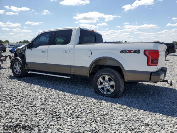 2015 Ford F-150 XLT w/HD Payload Pkg with VIN 1FTFW1EFXFFA96804, listed as a Copart auction lot 52321785 with 76,325 mi miles and Salvage Title. Bid and sale history available at carsss.com. Image 2.