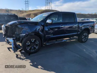 2023 Nissan Titan Pro-4X с VIN 1N6AA1ED0PN103058, выставлен на аукционе Copart как лот 49266895 с пробегом 47 145 миль миль и Списание • Salvage title. История ставок и продаж доступна на DreamBid. Изображение 1.
