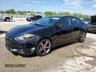 2016 Dodge Dart GT with VIN 1C3CDFEB2GD555795, listed as a Copart auction lot 51531945 with 216,703 mi miles and Salvage Title. Bid and sale history available at DreamBid. Image 1.