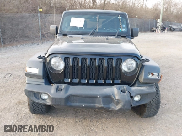 2020 Jeep Wrangler Unlimited Sport S with VIN 1C4HJXDG5LW189584, listed as a IAAI auction lot 41738928 with 75,948 mi miles and . Bid and sale history available at DreamBid. Image 13.