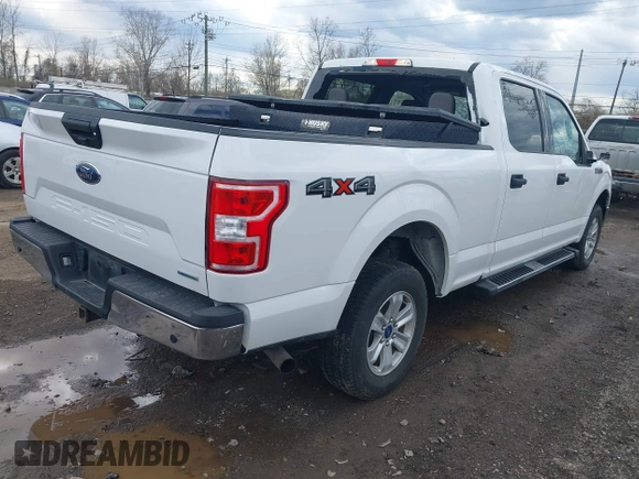2020 Ford F-150 XL with VIN 1FTFW1E49LFB00903, listed as a IAAI auction lot 41890914 with 35,668 mi miles and . Bid and sale history available at carsss.com. Image 4.