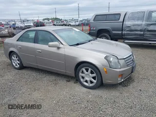 2004 Cadillac CTS with VIN 1G6DM577140109016, listed as a IAAI auction lot 42110056 with 175,476 mi miles. Bid and sale history available at carsss.com. Image 1.